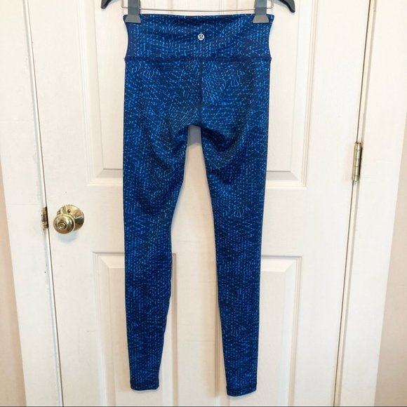 Lululemon Wunder Under Pant III Samba Snake Kayak - Picture 8 of 12